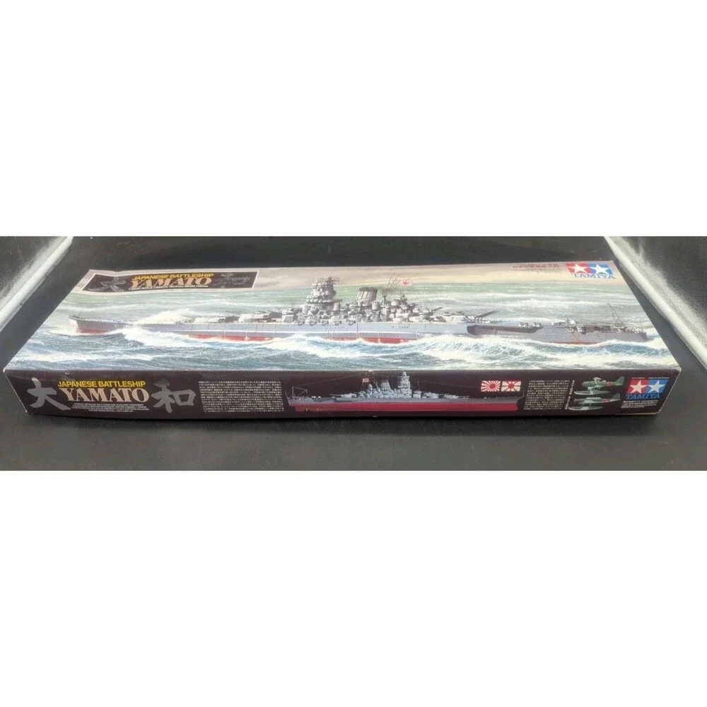 TAMIYA 1/350 Ship Series No.30 Japanese Battleship Yamato Kit Unassembled READ!